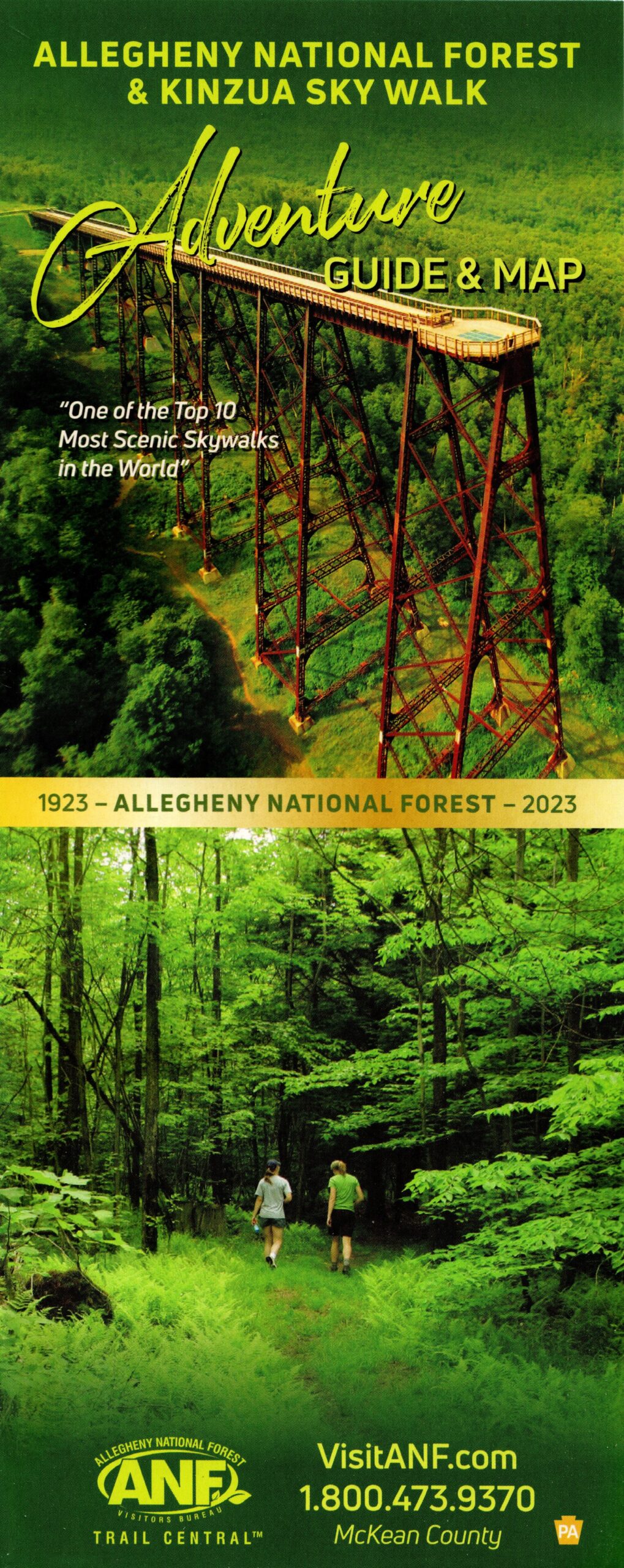 Allegheny National Forest & Kinzua Sky Walk: 2023 Official Adventure 