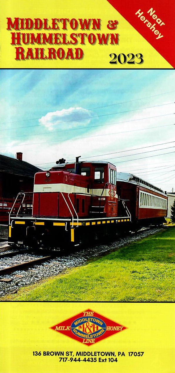 Middletown & Hummelstown Railroad 2023 Schedule - Getaways On Display