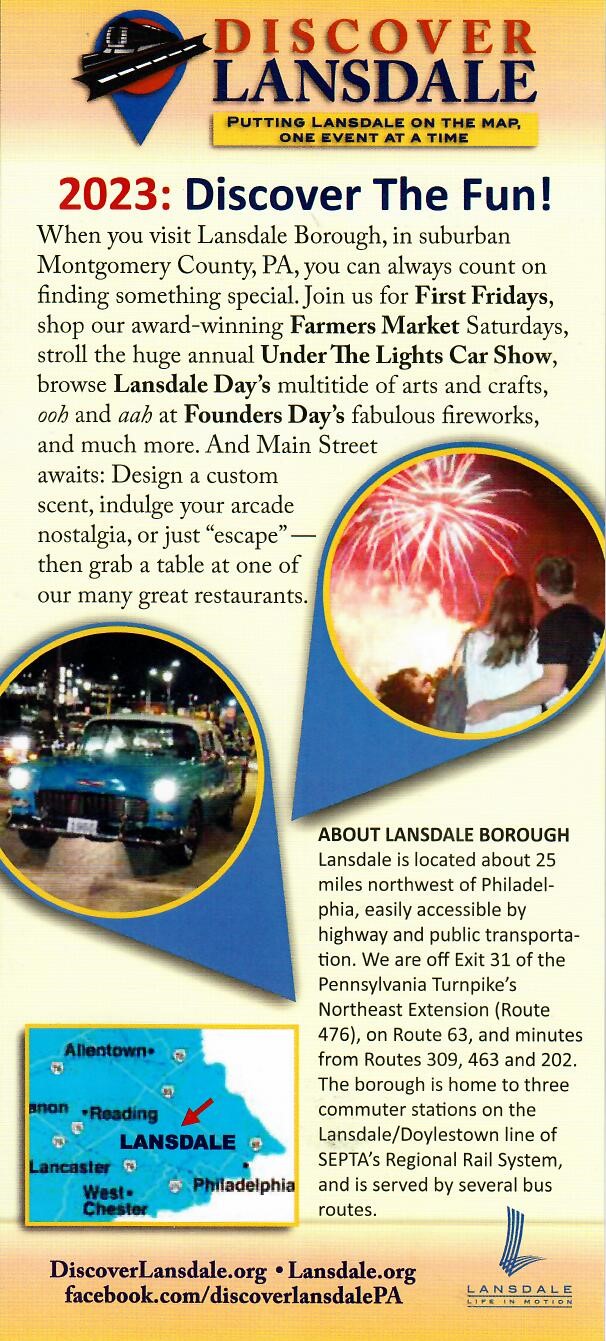 Discover Lansdale 2023 Events Getaways On Display